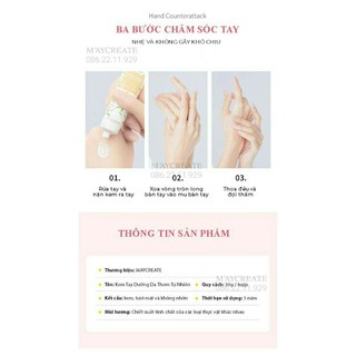 Kem dưỡng da tay Maycreate