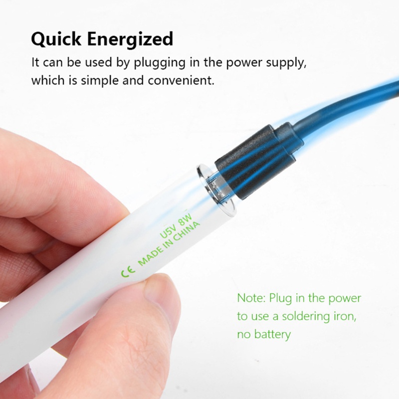 Bộ dụng cụ hàn điện cầm tay không dây USB 5V 8W