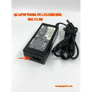 Sạc laptop Toshiba 19V - 2.37A