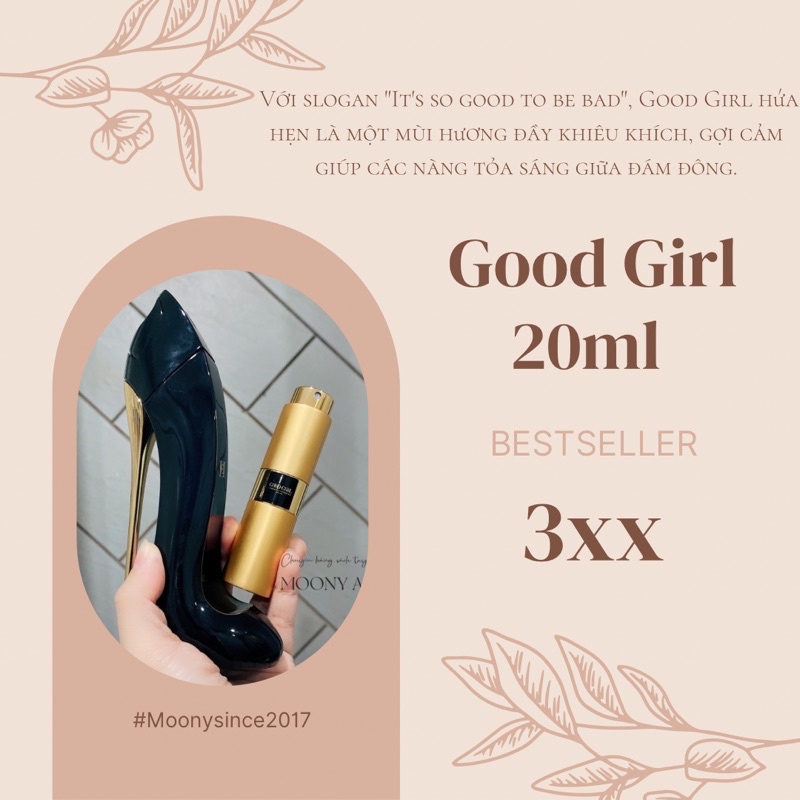 Nước hoa mini 20ml GOODGIRL EDP