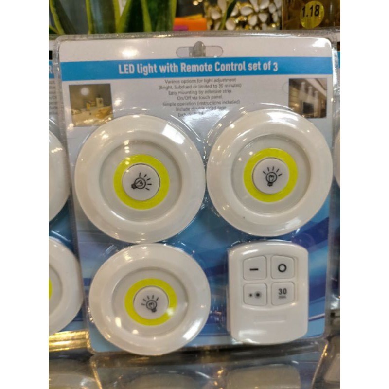 BỘ 3 ĐÈN LED THÔNG MINH DÁN TƯỜNG