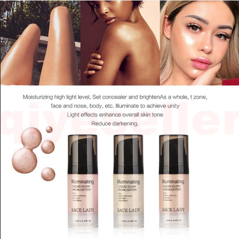 Kem Bắt Sáng Dạng Lỏng 3 Màu Tùy Chọn Làm Sáng Da Hiệu Quả 30ml | BigBuy360 - bigbuy360.vn