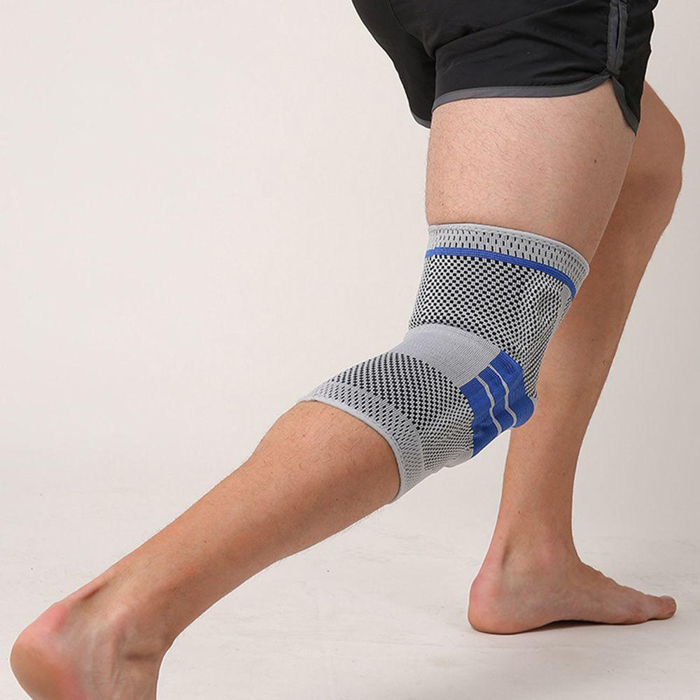 Đai Quấn Bảo Vệ Đầu Gối Bằng Nilon Co Giãn Chống Trượt Tiện Dụng Khi Chơi Thể Thao