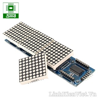 Module matrix 8x24 màu đỏ MAX7219 (SPI)