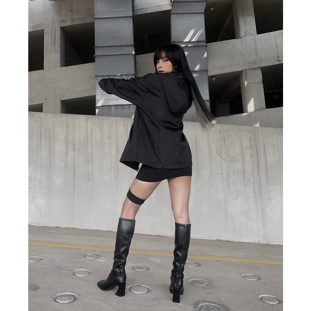 Áo Khoác SAIGONESE Unisex Form Rộng Nam Nữ Vải Chất Dù 2 Lớp