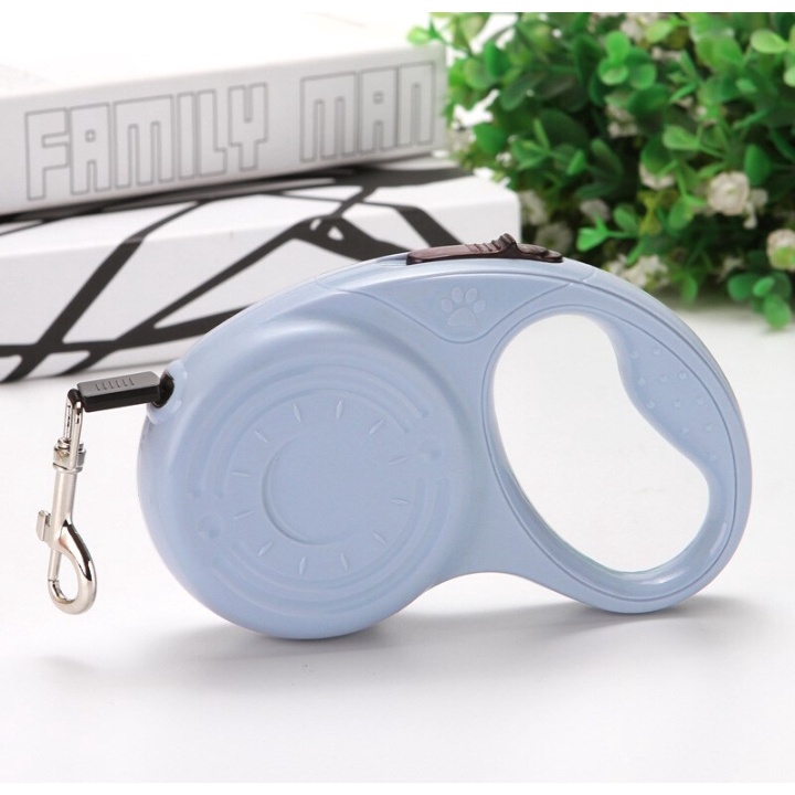 Dây Dắt Chó Mèo Tự Động Kéo Dài Và Thu Dây Dài 3m - Hàng cao cấp cải tiến nút lẫy thông minh điều chỉnh 1 chạm