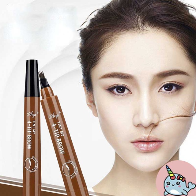 Bút kẻ lông mày phẩy sợi tự nhiên lâu trôi không thấm nước không lem | BigBuy360 - bigbuy360.vn