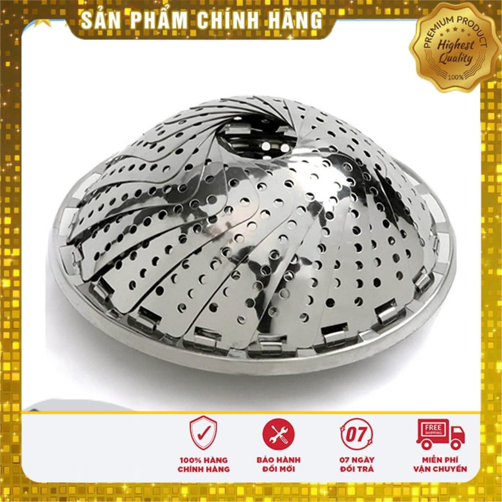 Vỉ Hấp Thực Phẩm, Đồ Xôi, Hấp Bánh Inox Cánh Xèo, Gấp Gọn Đa Năng Tiện Dụng Cho Căn Bếp Nhà Bạn
