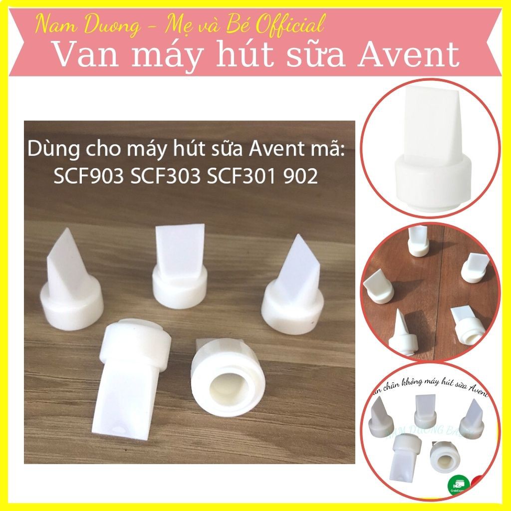 Van Chân Không Máy Hút Sữa Avent Hoa tuyết (giá 1 chiếc)