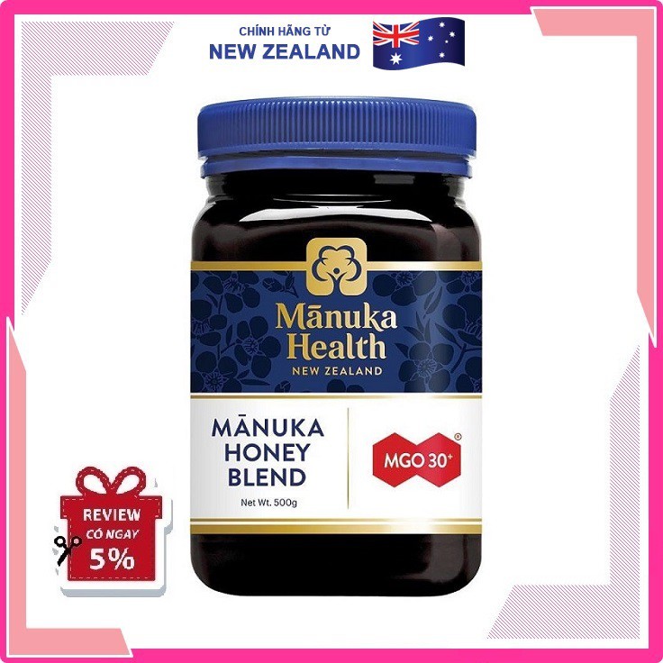 [MGO 30+ ] ✅ Mật Ong MANUKA HONEY | Manuka Health New Zealand Chính Hãng MGO 30+ 500gram | 250g