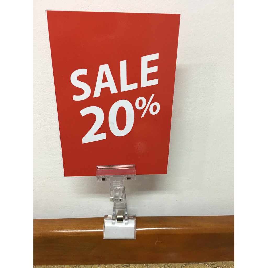 Bộ Kẹp quảng cáo và bảng sale KT A5 (Gồm kẹp và bảng trơn)