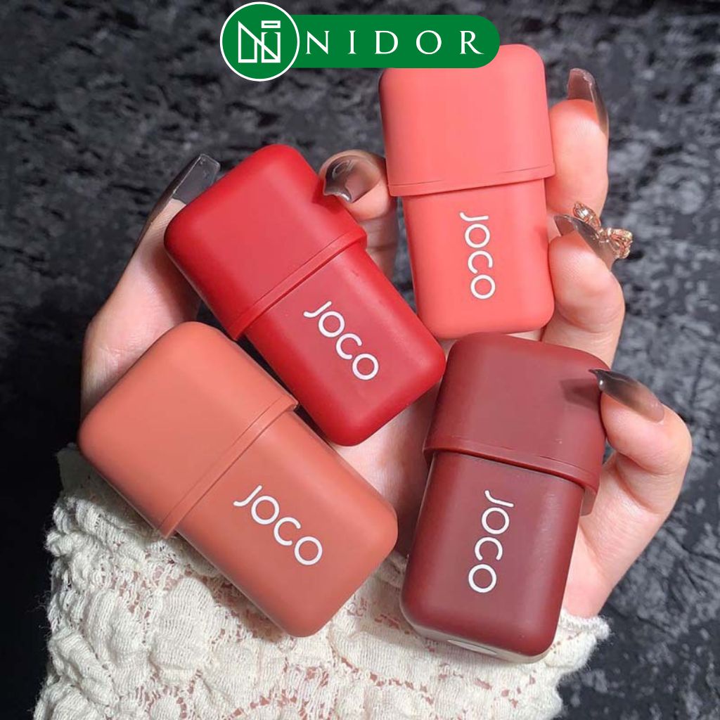 Son Kem JOCO Ice Mist Velvet Lip Lipstick - Chất Son Mịn Như Nhung