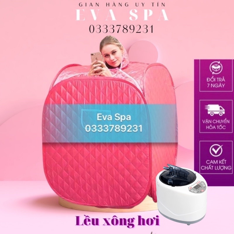 Combo Lều 3 Lớp + Nồi Xông Hơi 4L Cao Cấp Hãng Hero (Có video) - BH 3 tháng