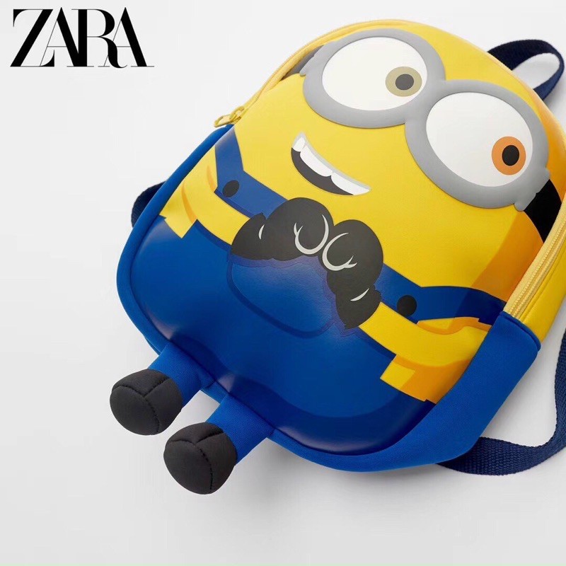 Balo Zara hình Minion cho bé mẫu giáo