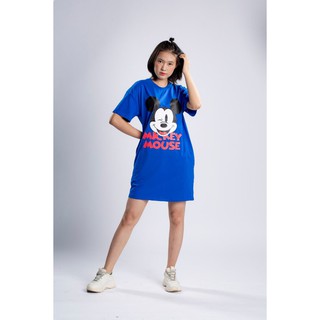 Đầm xuông Mickey