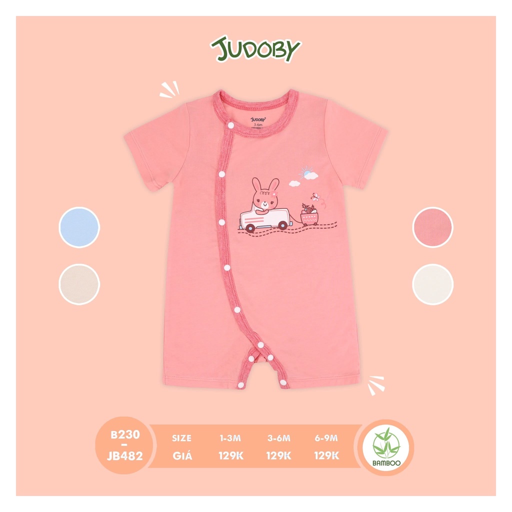 Bộ body cộc tay Judoby - Dokma JB482
