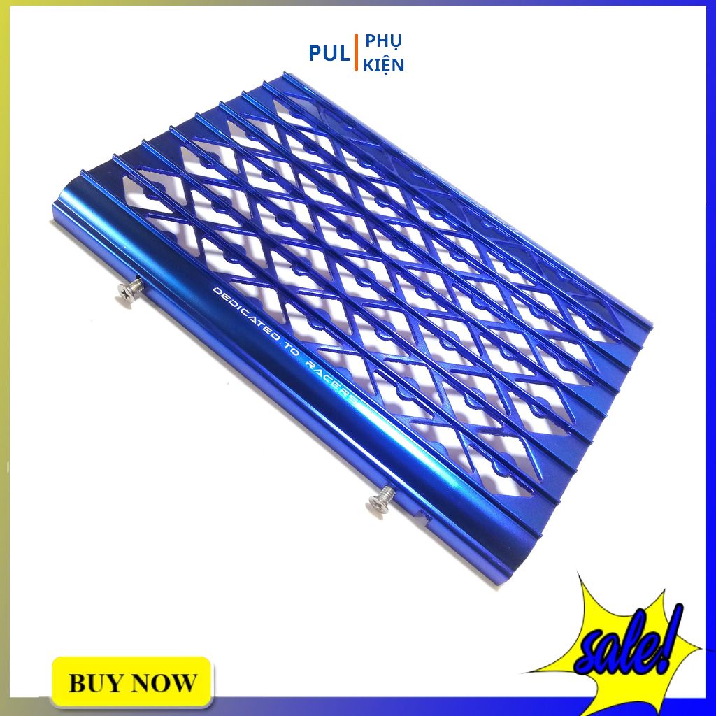 Che két nước Exciter 150 nhôm dày hc bảo vệ két nước làm đẹp xe Ex 150