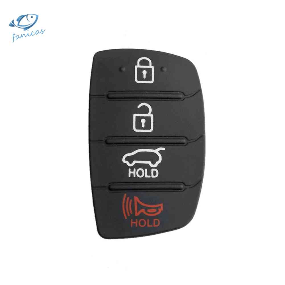 Vỏ ChìA KhóA ĐiềU KhiểN Từ Xa 4 NúT BấM Cho Hyundai
