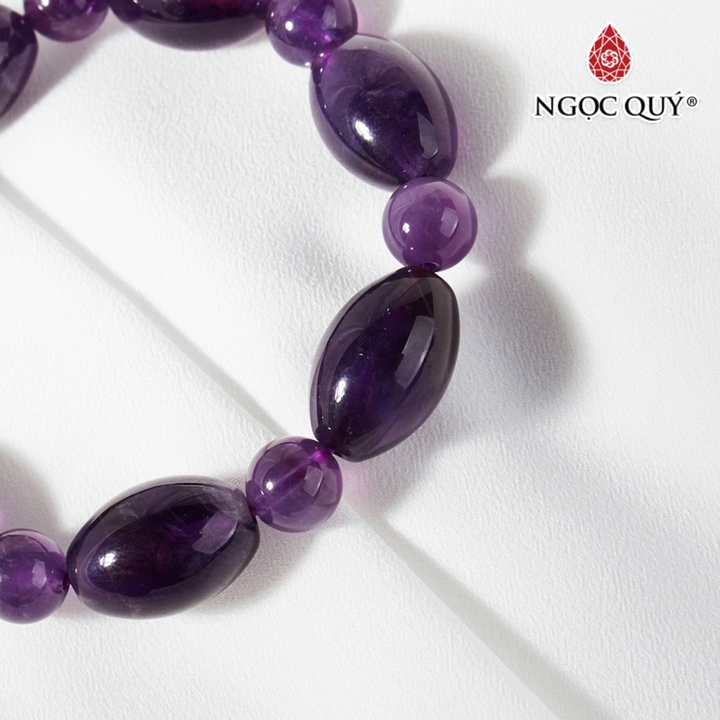 Vòng lu thống TA tím - Ngọc Quý