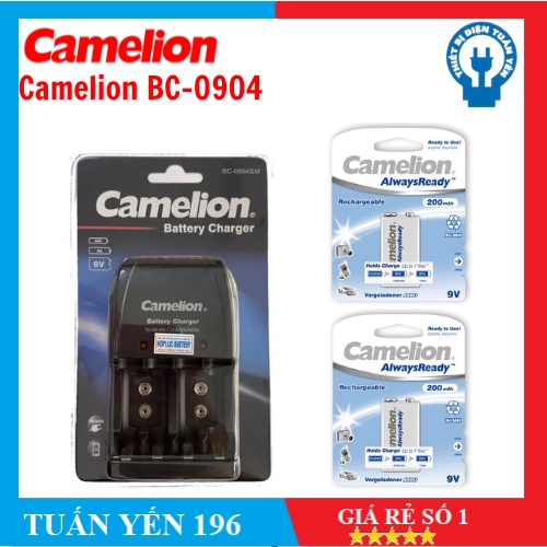 Máy Sạc pin Camelion BC-0904 sạc được pin AA/AAA/9V