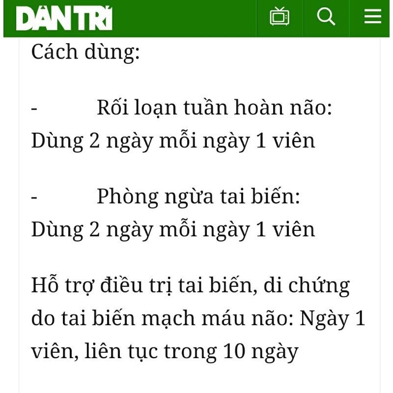 Cải Não Hoàn - Ngăn ngừa tai biến mạch máu não đột quỵ - An cung ngưu hoàng hoàn