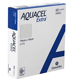 1 miếng GẠC vết thương Aquacel Ag Extra 10 x 10 cm - ConvaTec, Mỹ