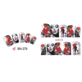 Sticker nước dán móng tay