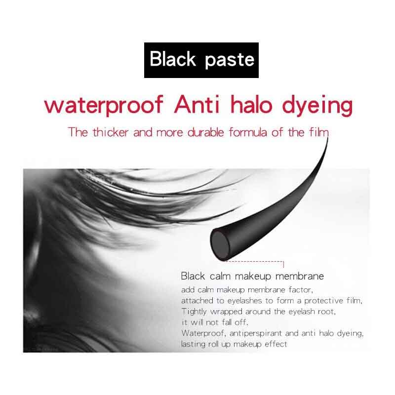 Mascara đen sợi tơ 4D chuốt dài mi chống thấm nước lâu trôi