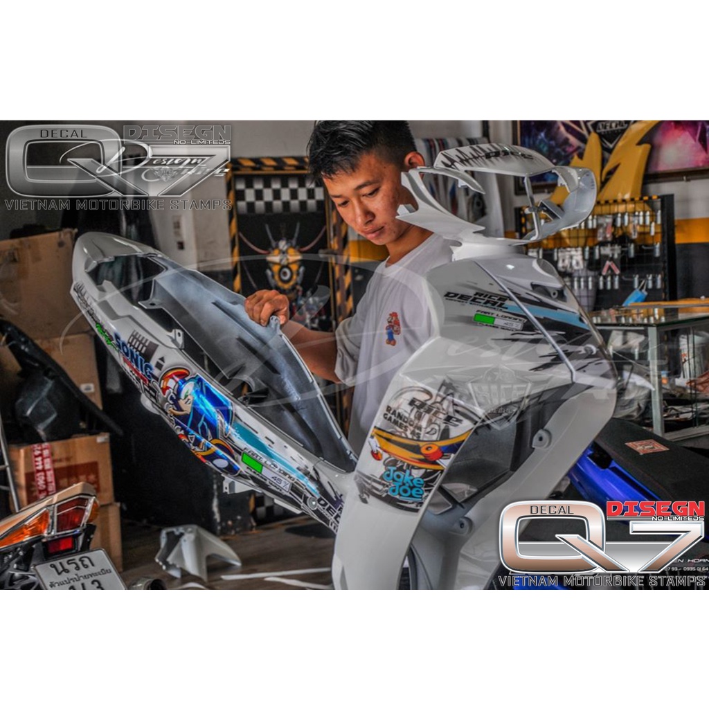 Tem Rời Sirius 110 SONIC