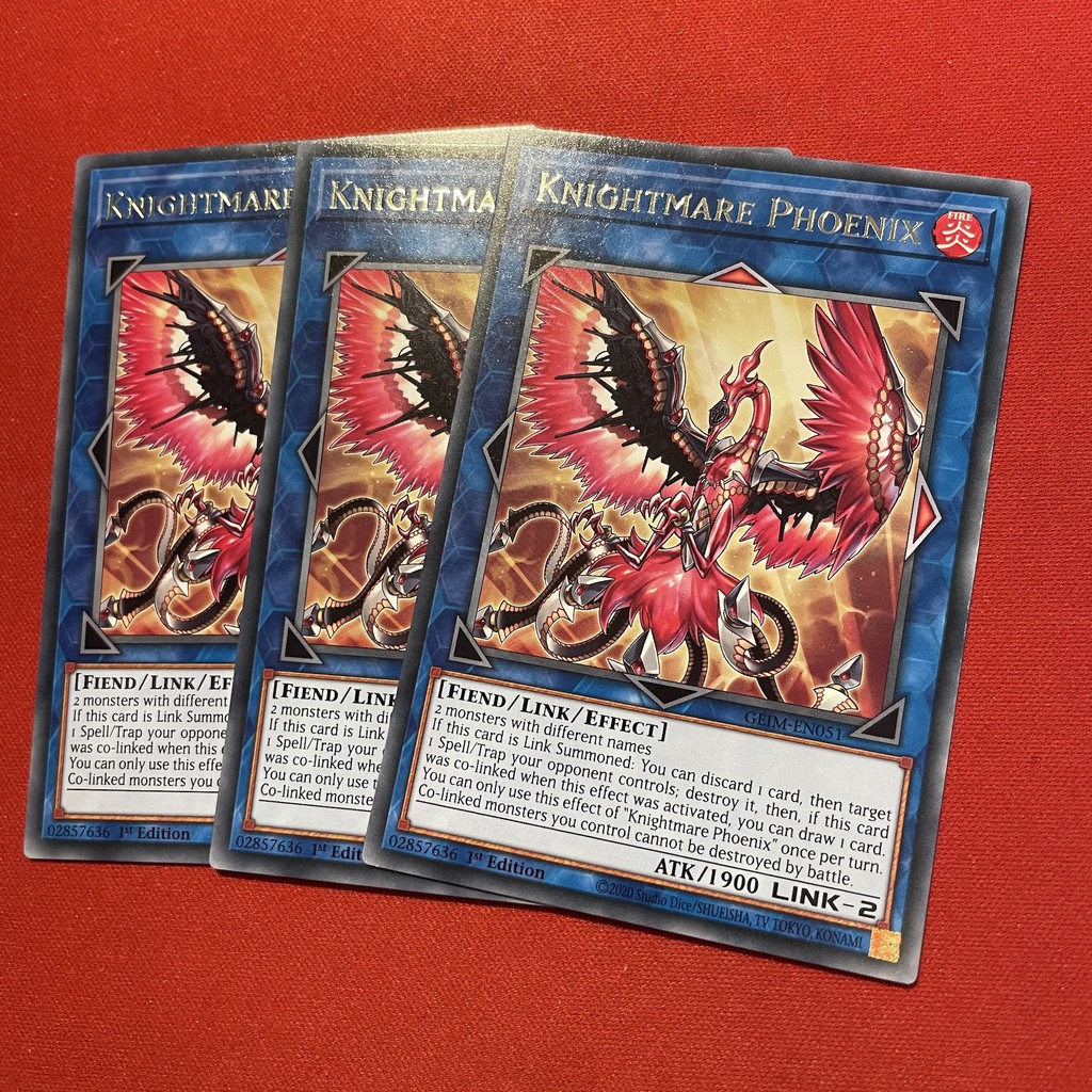 [EN-JP]Thẻ Bài Yugioh Chính Hãng] Knightmare Phoenix