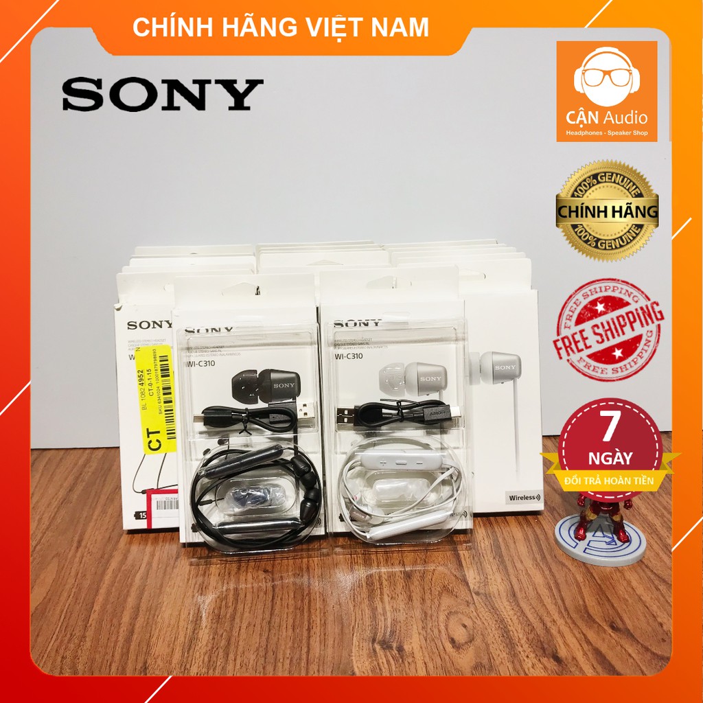 Tai Nghe Bluetooth Sony WI C310 Chính Hãng Cận Audio