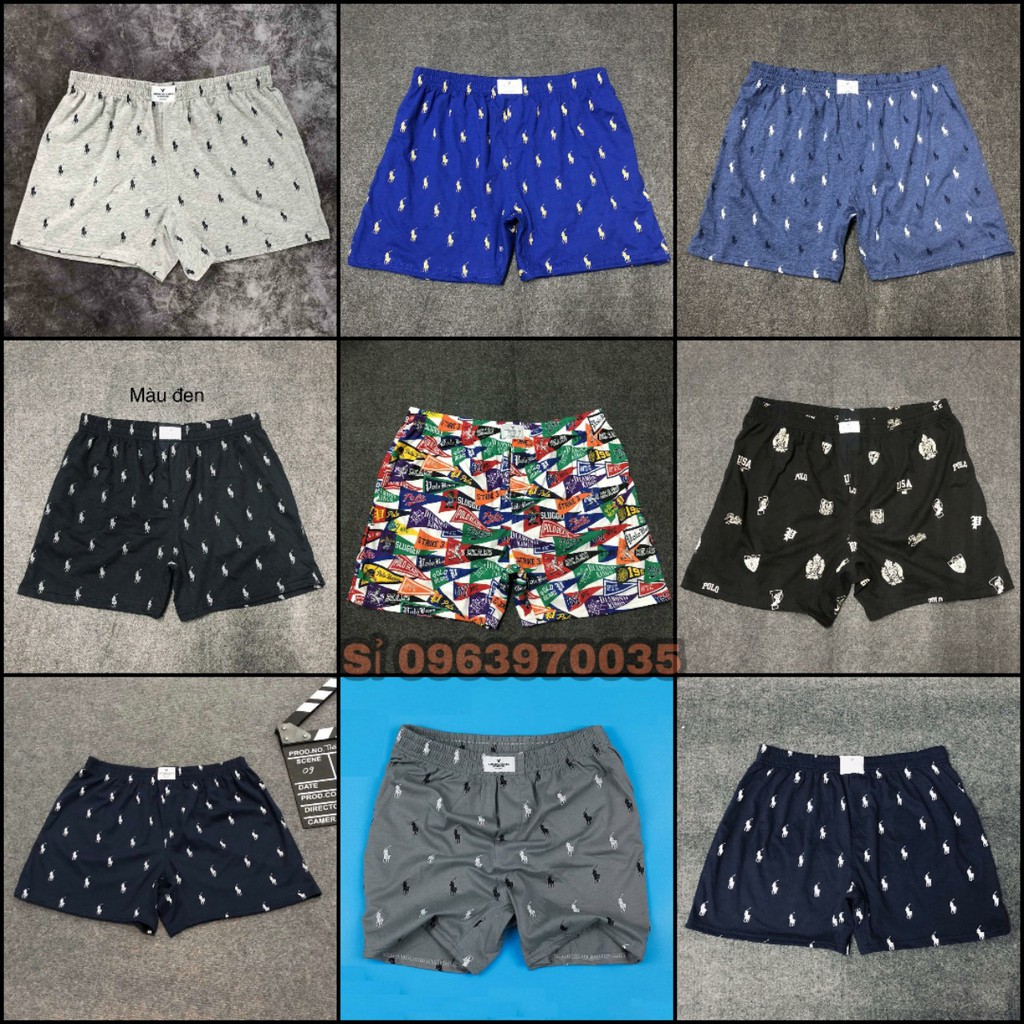 Quần đùi nam thun cotton mặc ngủ thoải mái SEVEN BOXER (BIG SIZE) | BigBuy360 - bigbuy360.vn