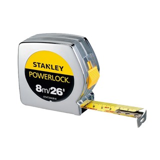 Thước cuộn thép powerlock 8m/25' tape stanley stht33428-8