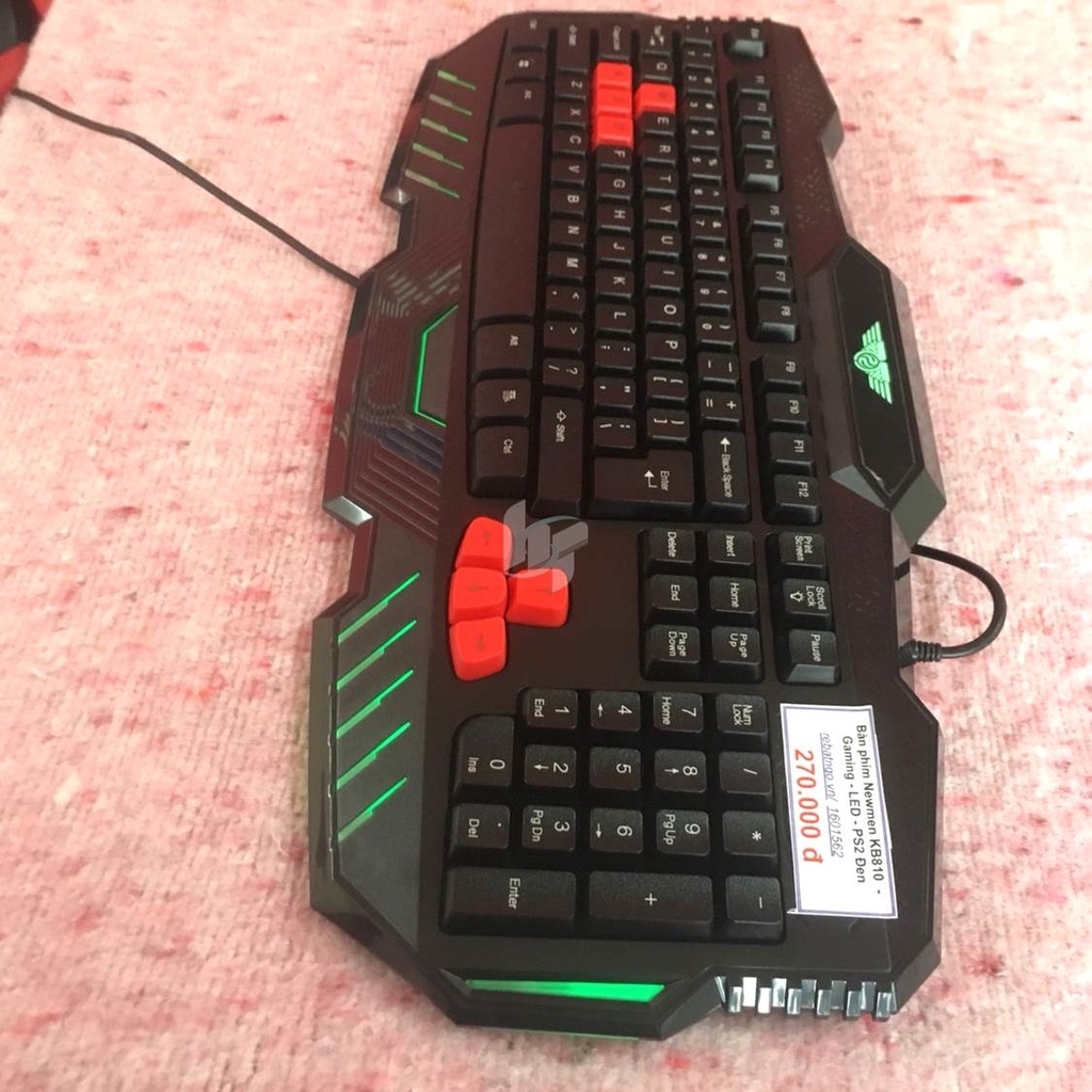 Bàn phím máy tính có dây NEWMEN KB810  - Hàng Chính Hãng