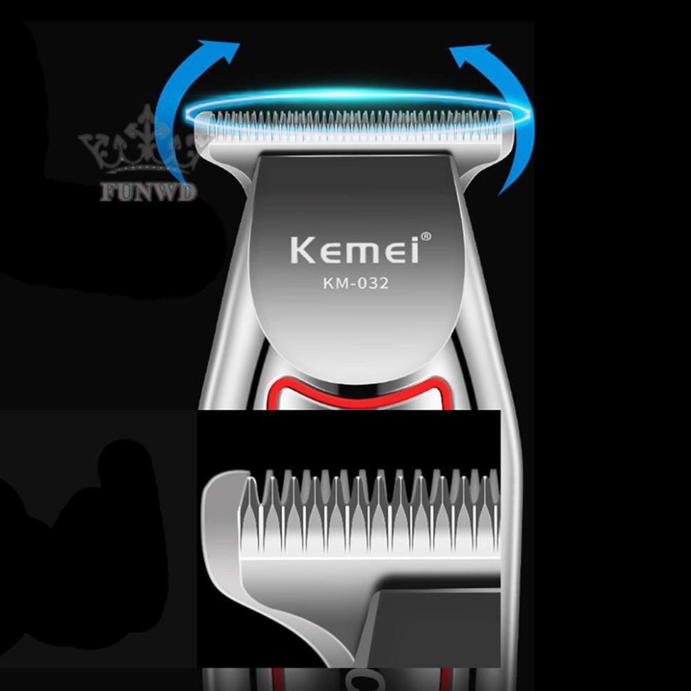Tông đơ chấn viền KEMEI KM-032 cao cấp cho thợ