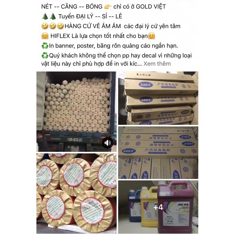 vật liệu quảng cáo in ấn giá chuẩn