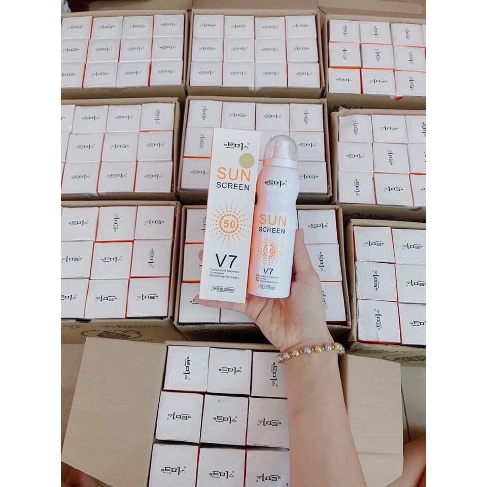 Xịt Chống Nắng V7, Trắng Da Chống Mồ Hôi | BigBuy360 - bigbuy360.vn