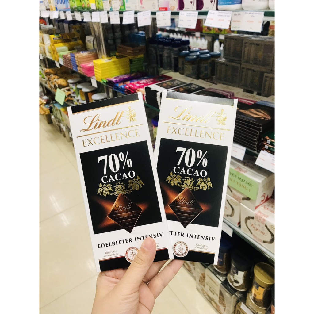 Socola Lindt Excellence các vị thanh 100g