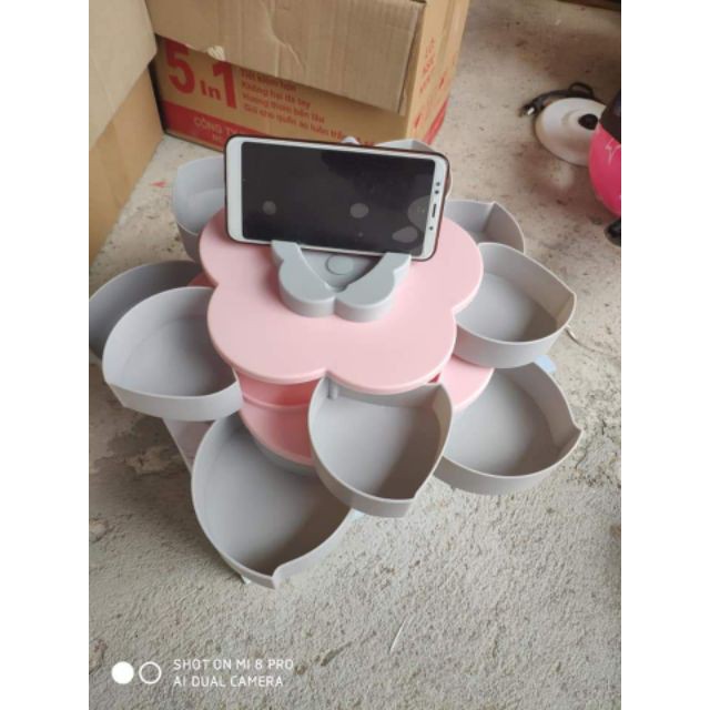 Khay mứt xoay 2 tầng {DHTN}