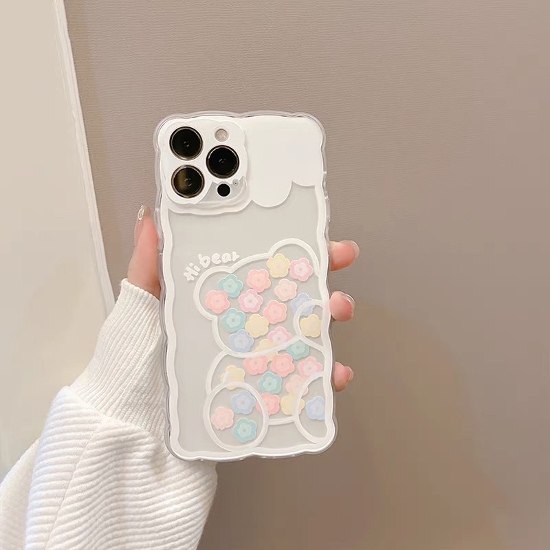 Ốp lưng iphone Bear bảo vệ camera 7/7plus/8/8 plus/x/xs/xsmax/11/11pro/11 promax/12/12pro/12promax YT Phone Case