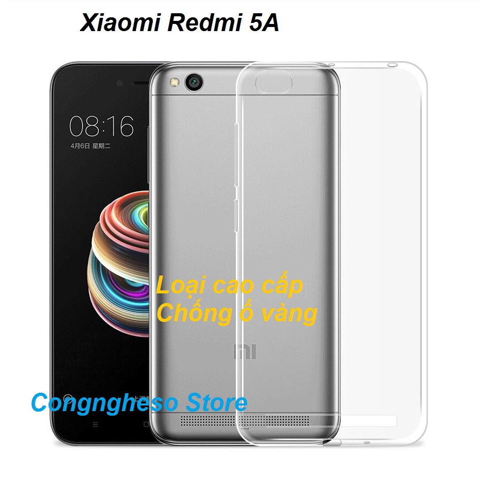 Ốp lưng Xiaomi Redmi 5A, Ốp lưng silicon dẻo