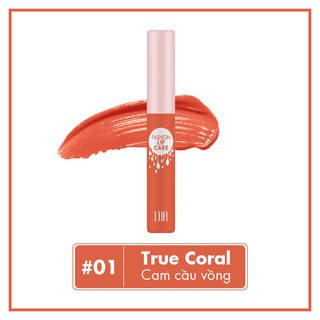 Son tơ lua – màu 01 cam cầu vồng/true coral
