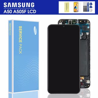 Màn hình điện thoại cảm ứng LCD 6.4 "cho samsung galaxy a50 2019 a505f / ds a505f a505a