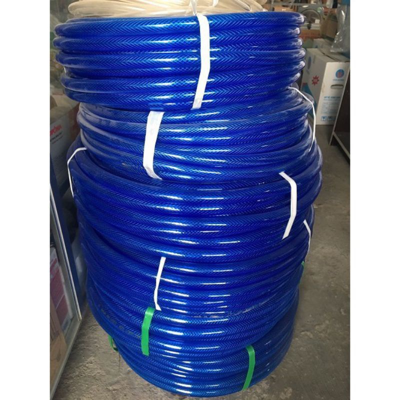 Cuộn 45 mét và 50 mét dây nước lưới mềm tưới cây, rửa xe đủ kích thước, dây lưới xác rắn chống gập ống loại tốt (cả cuộn