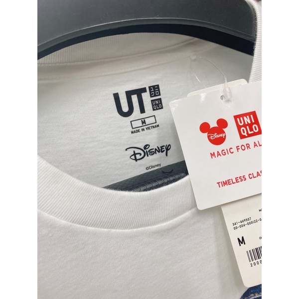Áo thun tay ngắn Uniqlo x Disney nhiều hoạ tiết