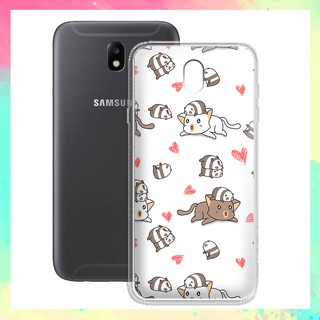 [FREESHIP ĐƠN 50K] Ốp lưng Samsung Galaxy J7 pro/ J730 in hình gấu trúc chibi cute - 01054 Silicone Dẻo