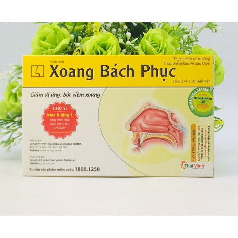 ✅ XOANG BÁCH PHỤC Giảm Dị Ứng Bớt Viêm Xoang