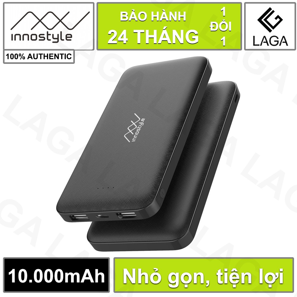 Pin Sạc Dự Phòng Innostyle PowerGo 10000mAh Smart AI