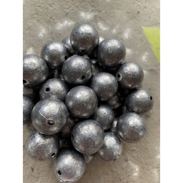 3 Viên Chì Tròn Xuyên Tâm Loại 50g