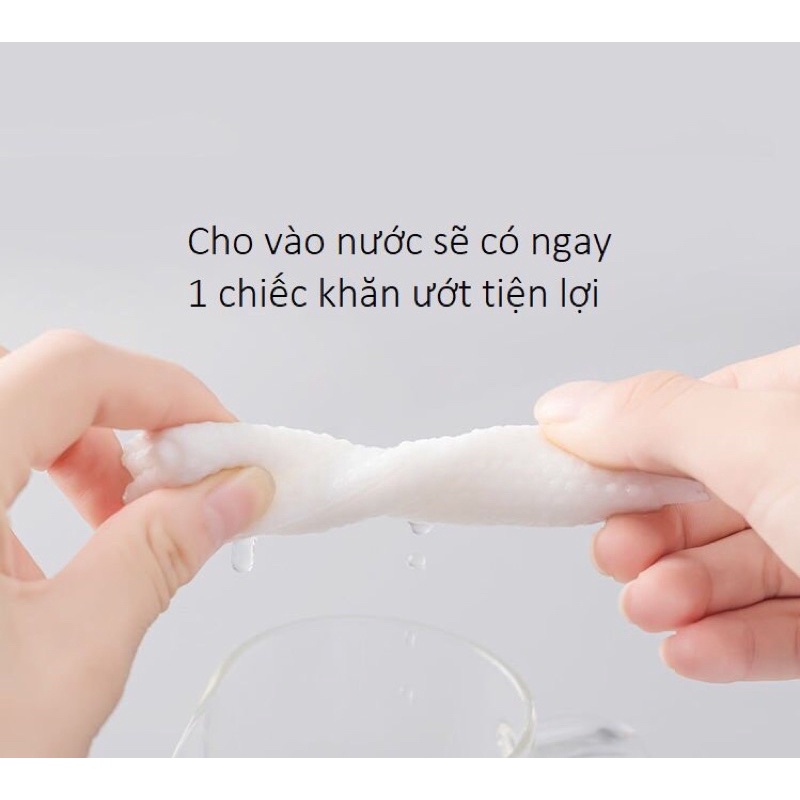 Khăn tẩy trang , khăn lau mặt dùng 1lần tiện lợi ( Bịch Hồng )